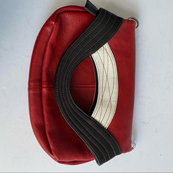 Espe red convertible cross-body bag - Picture 10 of 11